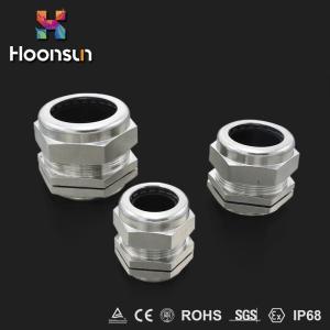 Quality SS304 Stainless Cable Gland Fireproof For Sealing Parts With NBR Hermetic Seal wholesale