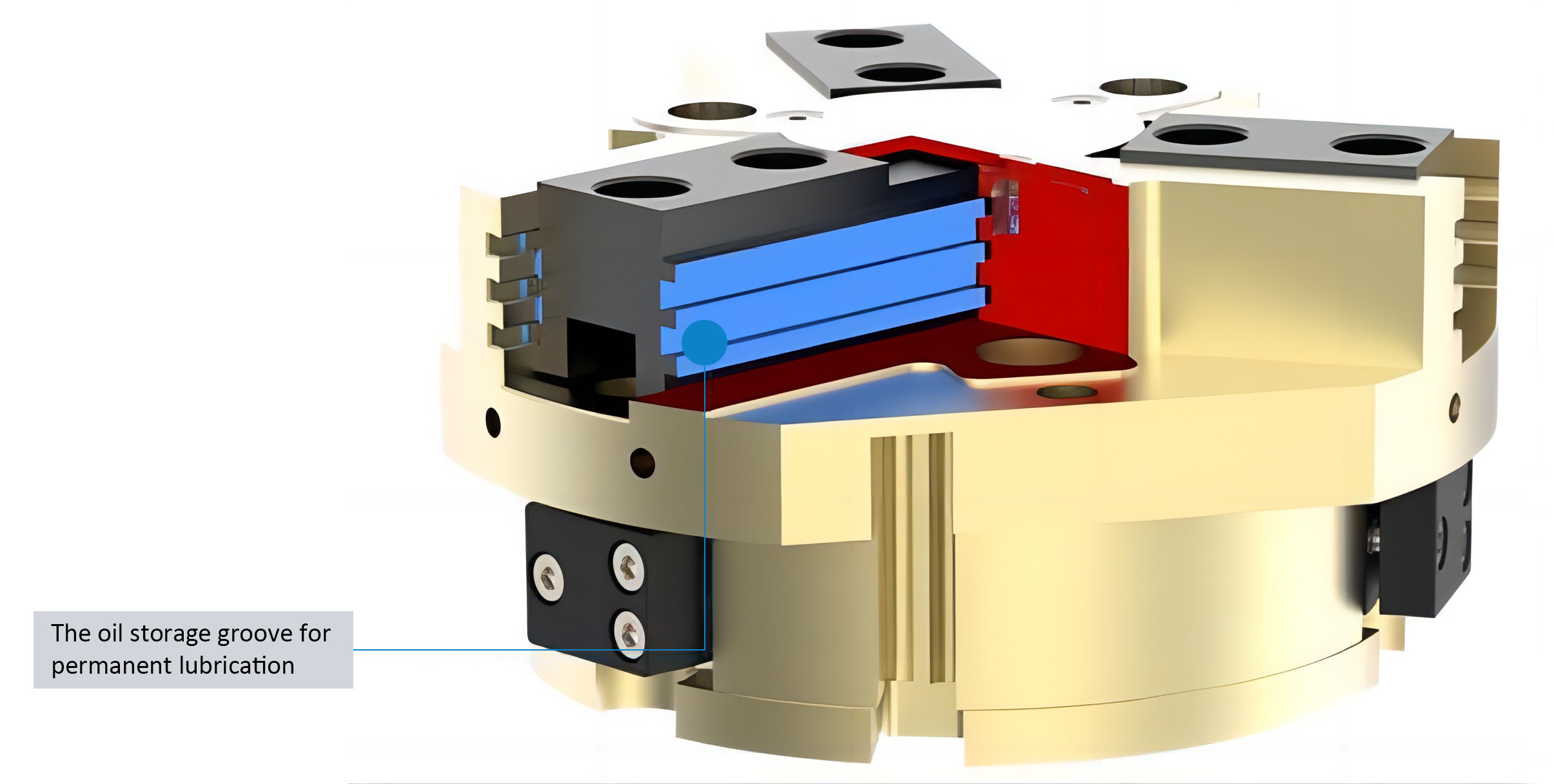 Customizable 3 Jaw Pneumatic Gripper Parallel End Of Arm Grippers