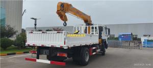 Quality 10 Ton Howo 4x2 Heavy Duty Cargo Truck Mounted Telescopic Crane wholesale