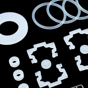 Quality OEM White Small Rubber O Rings IATF16949 Medical Rubber Molding wholesale