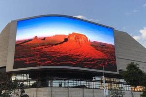 Quality 5mm Pixel Pitch SMD2727 P16 Outdoor Led Display For Pole Light Advertising wholesale