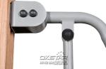 outdoor wooden fitness equipment push chair chest press