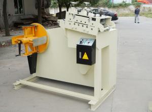 Quality Coil Open Straightening 2 In 1 0.5 - 3.0mm Decoiler And Straightener For Punch / Press wholesale