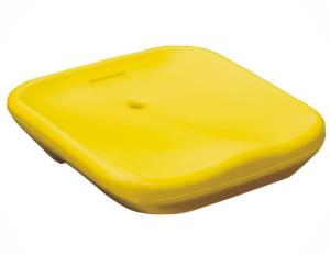 Quality HDPE Yellow 2rows Swimming Stadium Bucket Seats Fixed By Bolts wholesale