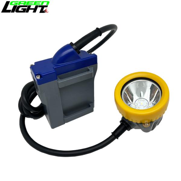 Waterproof Coal Miner Cap Lamp 15000lux 100000hrs Life Span for Underground