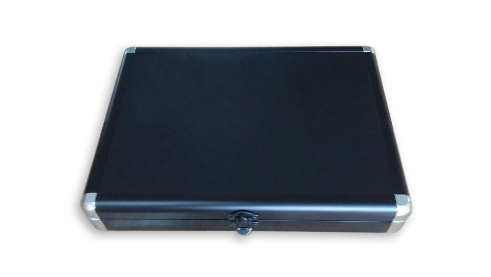 Sponge Inner Table Tennis Bat Case Black Color For Keeping Well Racket
