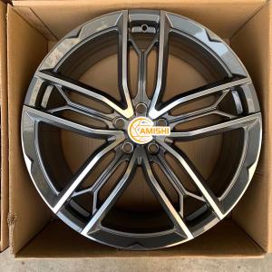 Quality Forged 5x114.3 21 Inch Alloy Wheels Rims For Maserati 5 Double Spoke wholesale