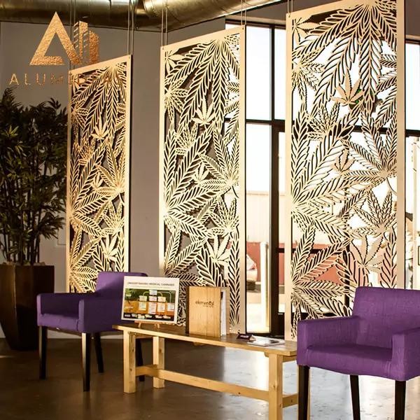 2mm Aluminum Cnc Decorative Perforated Screen Facade