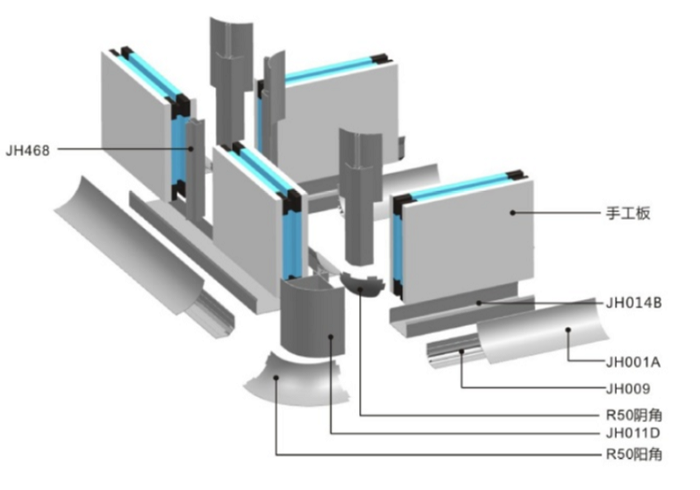 Dust Free Modular Clean Room ISO 1 With Air Shower Pass Box