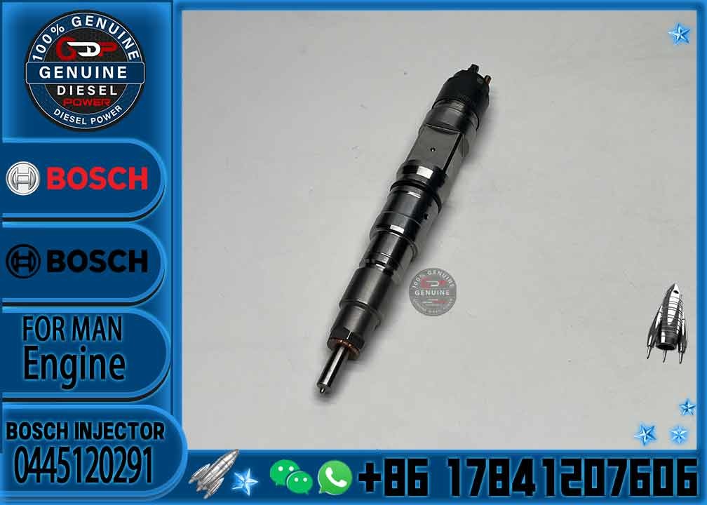 Bos-ch Common Rail injector 0445120291 with control valve 2806 nozzle DLLA150P2123 fuel injector 0445 120 291