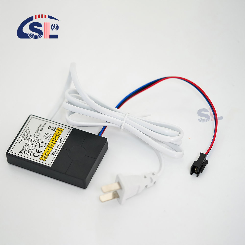 12V 1A 12W Bathroom Smart Mirrors One Color Touch Sensor Switch with Easy Installation