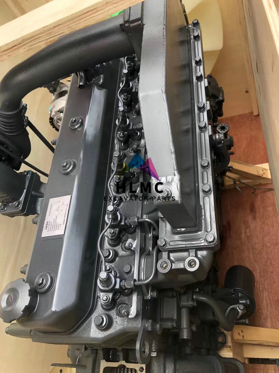 Excavator Diesel Engine Assy DB58TIS DB58 Complete Motor DH220 DH220-5 DH220-7