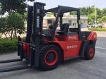 8.5 Ton Heavy Duty Forklift , Diesel Engine Forklift Truck Clearance Buffering