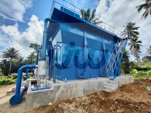 Quality 5000kg Capacity Outdoor River Water Purification and Filtration Plant wholesale