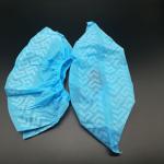 Anti Slip Medical Shoe Cover Anti Skid Disposable Non Woven PE Material