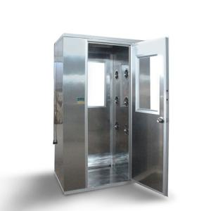 Quality Decontamination Cleanroom Air Shower Chamber 12 Nozzles With LED Display Infrared Sensor wholesale