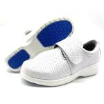 White Nurse Safety Shoes Lightweight Breathable Steel Toe Shoes