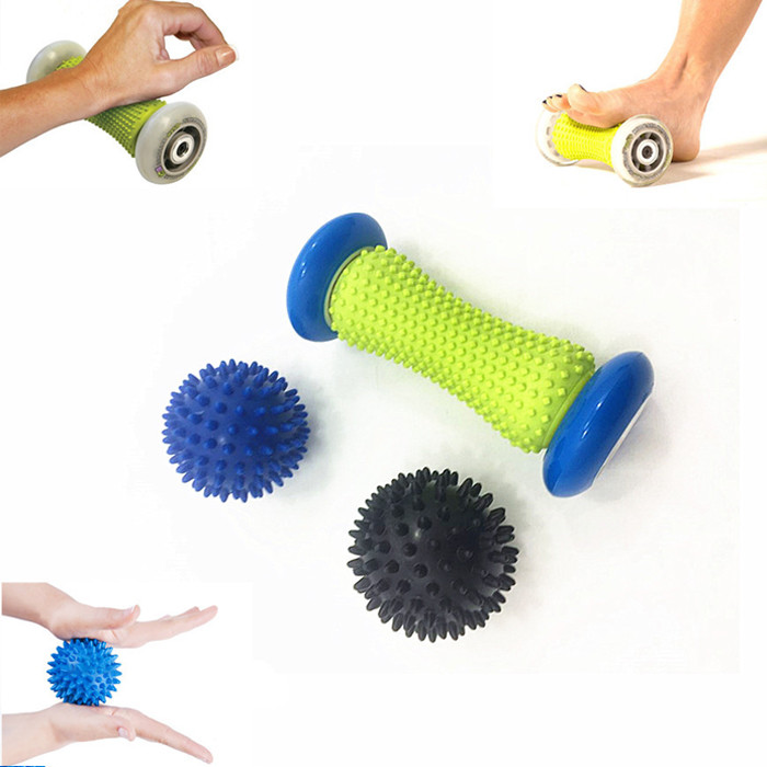 Pain Relief Massage Roller Stick Deep Tissue Trigger Massage Ball Set