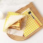 Recycled Greaseproof Wrapping Paper Wax Food Paper Hamburger Packaging