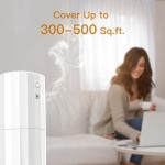 HOMEFISH 130ml Wall Waterless Aroma Diffuser 110V-240V