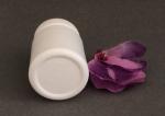 45g White Pe Plastic Medicine Bottles Tablet Packaging Stick Label Logo