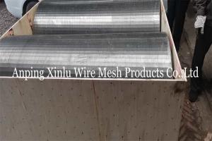 Quality Waste Water Treatment V Wire Screen Pipe Rotary 1500 Micron Slot 620 X 1800mm wholesale