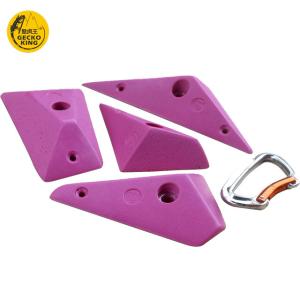 Quality s UIAA Approved GeckoKing Rock Climbing Holds Customized and Manufactured wholesale