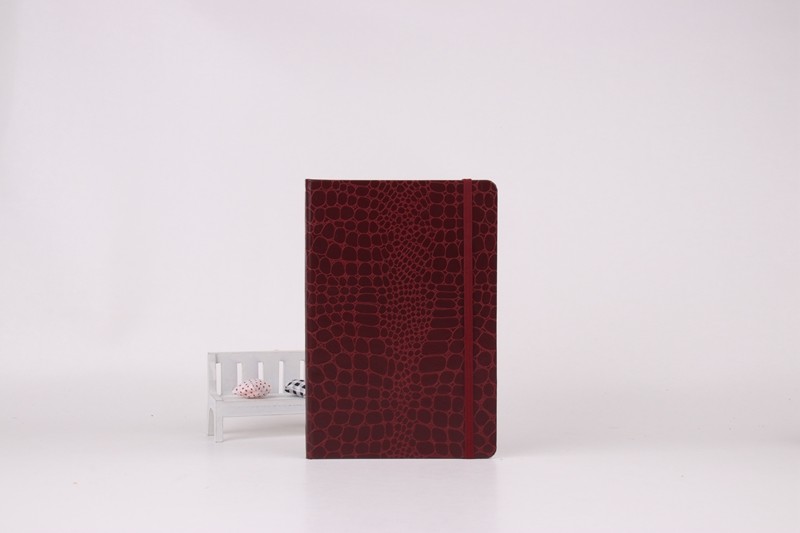 Leatherette paper hard cover mounting notebook