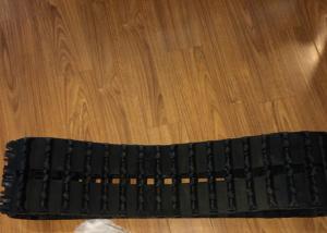 Quality 220mm Width Rubber Snow Tracks , Low Noise Snowmobile Track Replacement wholesale