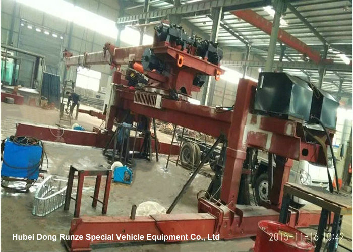 40 Ton 360 Degree Rotary Recovery Truck Body / Steel Wrecker Towing Body