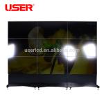 narrow bezel flexible led video wall 46 inch 5.3mm
