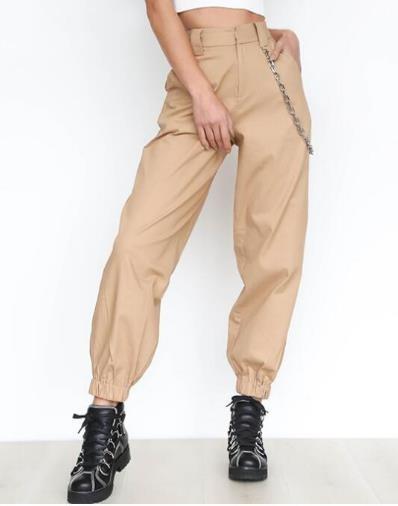Women'S Fashion Clothing Solid Color Sports Lounge Pants Wide Leg High Waist