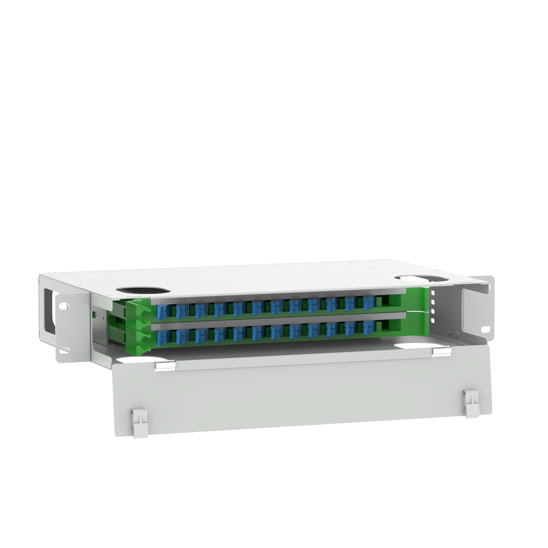 24 Port Optic Fiber Distribution Patchpanel for FTTX Network Management in Data Centers