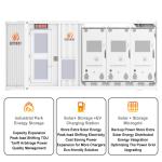 Commercial And Industrial Energy Storage System 372kWh High Voltage Battery