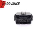 Black 48 Pin Female Electrical ECU Wire Harness Connectors Housing For