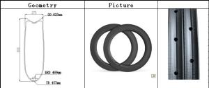 Quality Chinese88mm tubular carbon rim 25mm width 700C high quality fast shipping New arrival rim wholesale