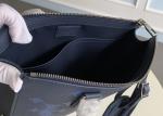 Square Women'S Genuine Leather Crossbody Bags , 18cm Blue Crossbody Handbag