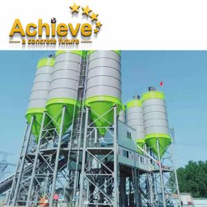 Quality Automatic Concrete Batching Plant 60 -240 CBM Per Hour Ready Mixed MAO4000 132kw wholesale
