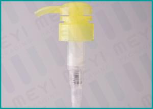 Quality 33/410 Yellow Lotion Dispenser Pump Replacement For Body Wash / Shampoo wholesale