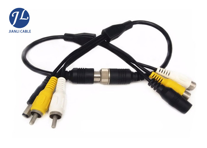 Hot Selling Waterproof RCA To 4 PIN Cable Connect With Vehicle Rear View Reverse Camera System