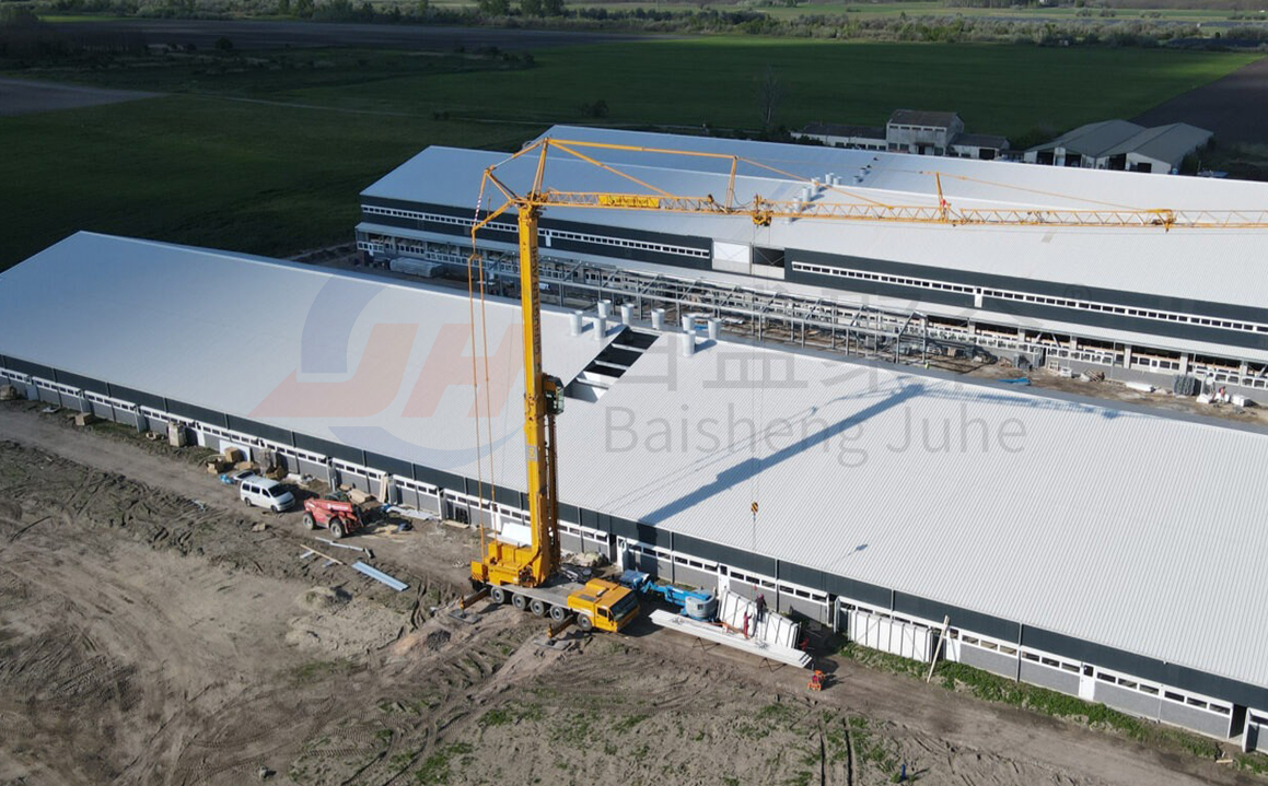 ISO9001 2008/CE/BV Certified Pig Farming Business Plan for Customized Cages and Pen