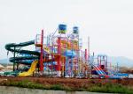 Commercial Aqua Playground Platform , Medium Aqua Park Play Water House