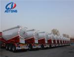 Second Hand 50ton 3 Axle Cement Bulker Trailer for Bulk Powder Tank Semi