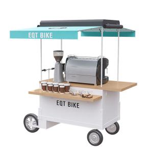 Quality EQT Outdoor Coffee Cart , Commercial Coffee Cart With Strong Load Bearing Capacity wholesale