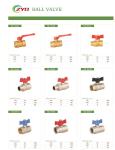 DN Design brass plumbing valves , Hot Forged 1/2 Inch Brass Water Ball Valve