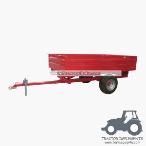 Quality 3TR2W 2wheel dump trailer with loading capacity 3ton wholesale