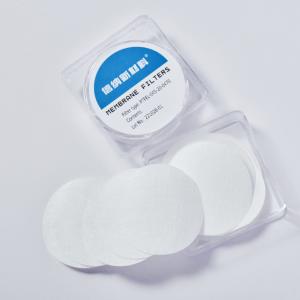 Quality Hydrophobic Polytetrafluoroethylene PTFE Membrane Disc Filter 0.45µm 25mm Dia wholesale