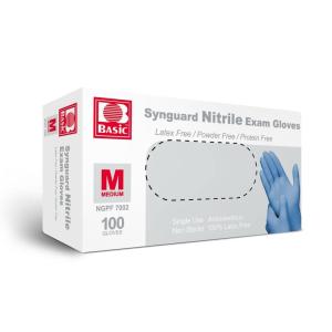 Quality Nitrile Disposable Medical Gloves / Disposable Sanitary Gloves Smooth Surface wholesale