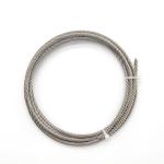 304 Nylon 2.5mm Stainless Steel Wire Rope PVC Coated Invisible Grille Material