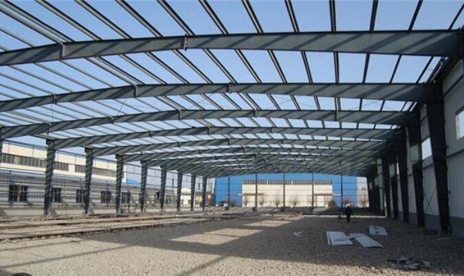 Large Span Metal Building Industrial Steel Structure Warehouse Design